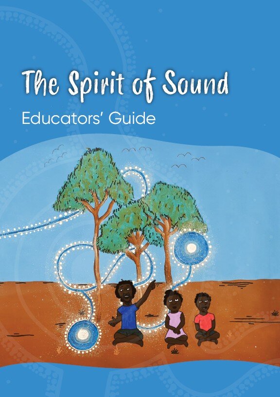a book cover with children sitting on the ground
