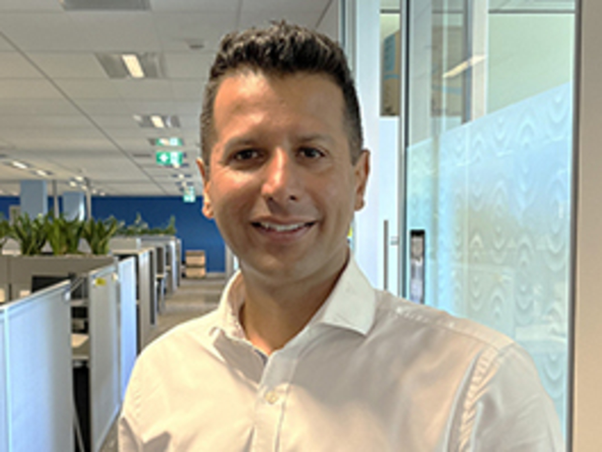 a man in a white shirt