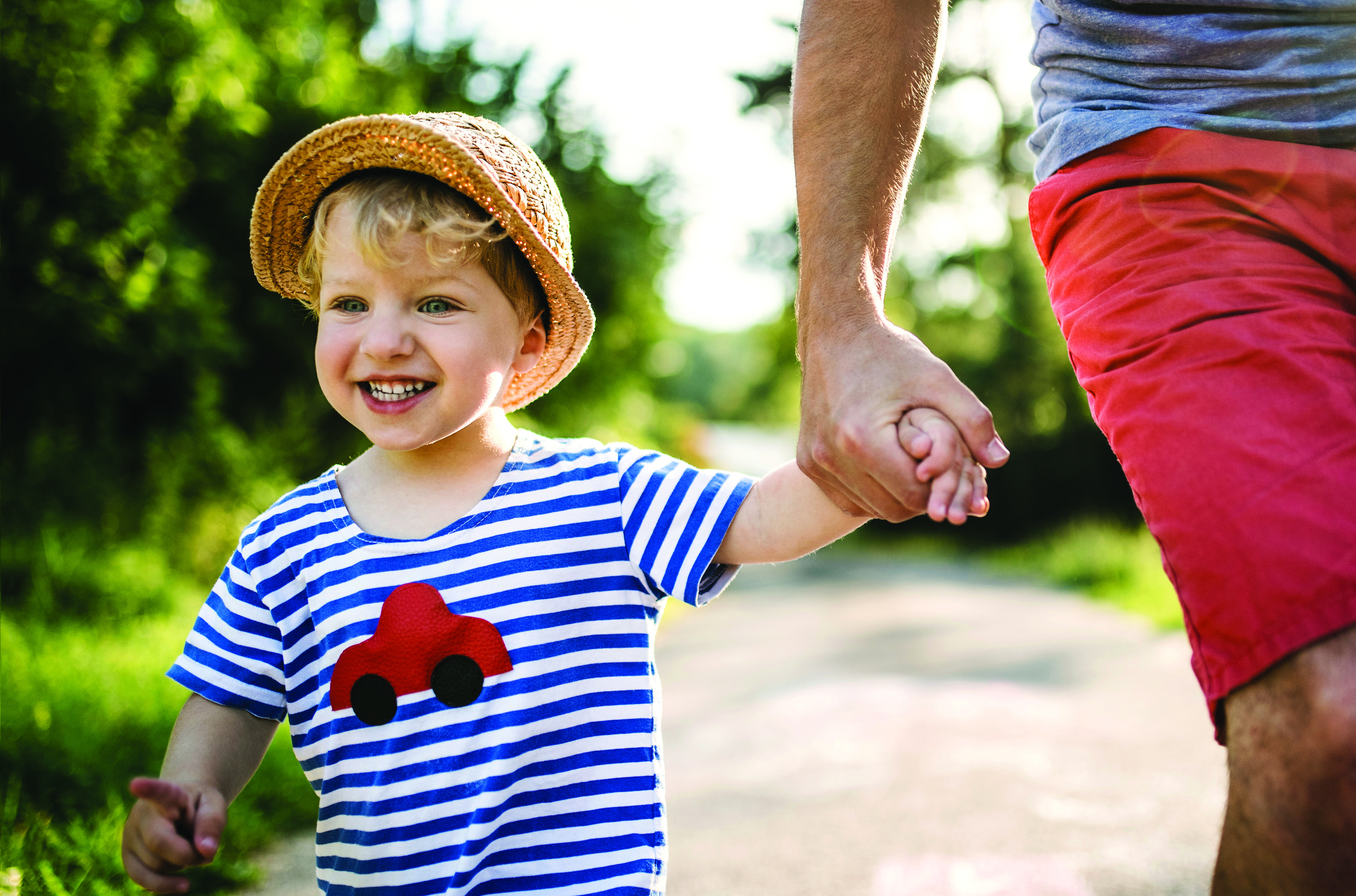 Choices Book - Front cover image of a young boy holding their fathers hand