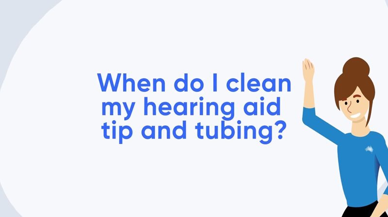 Thumbnail-When do I clean my hearing aid tip and tubing?