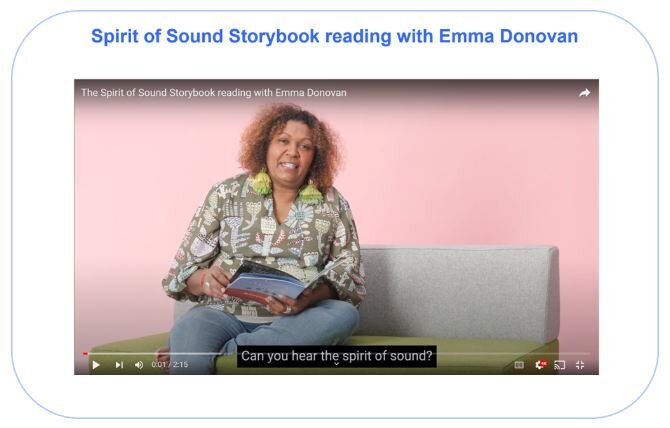 Spirit of Sound Storybook reading with Emma Donovan