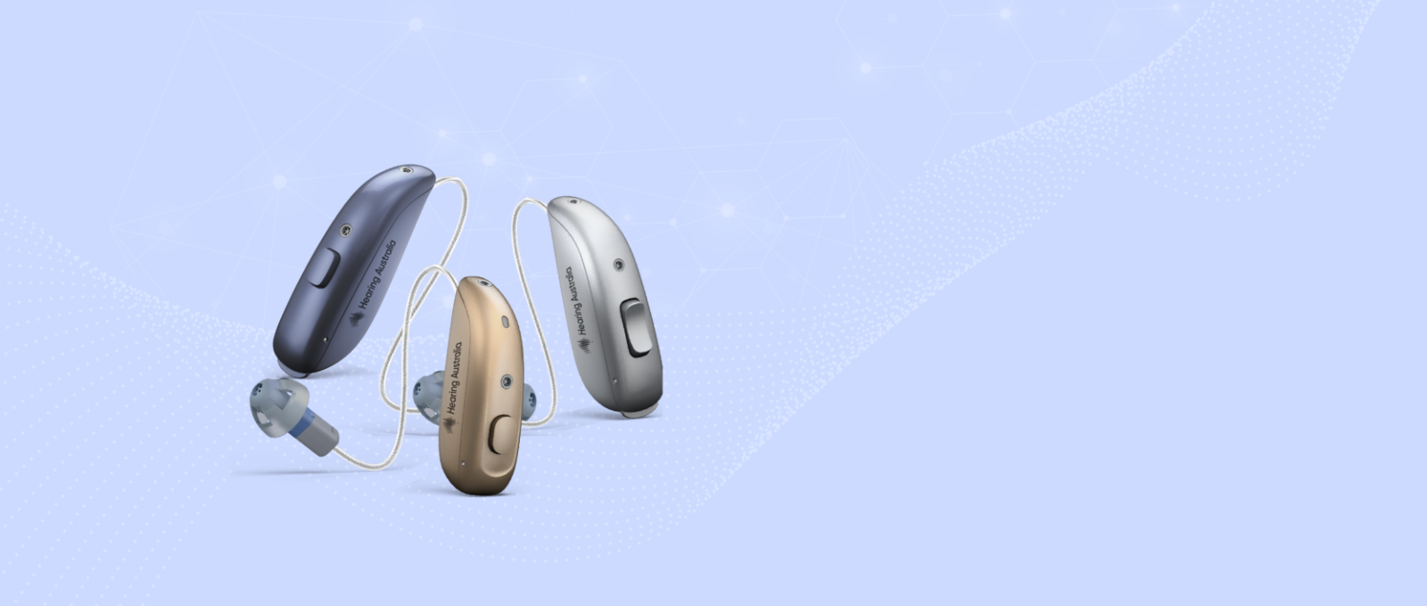 Collection of XG and XXG microRIE hearing aids