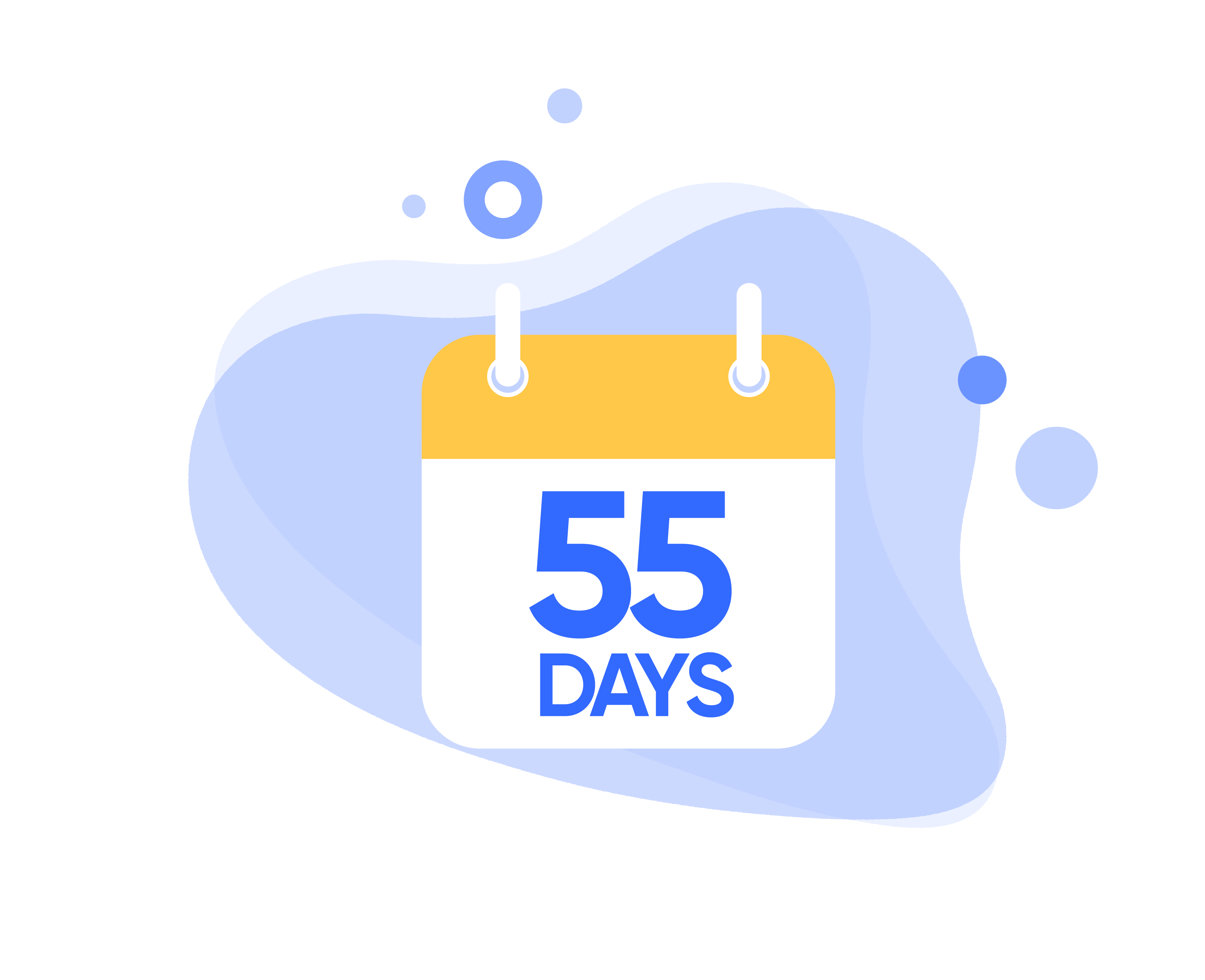 55 days - Money back guarantee